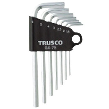 7本組六角棒レンチセット TRUSCO