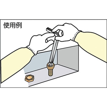 ボールポイント式六角棒レンチ TRUSCO