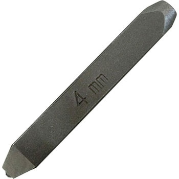 手打ちバラ刻印 数字 TRUSCO