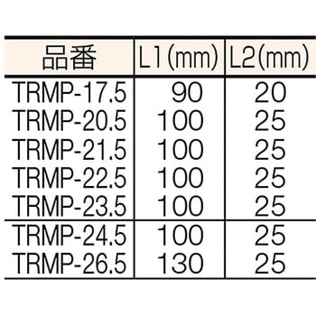 リーマポンチ TRUSCO ポンチその他 【通販モノタロウ】