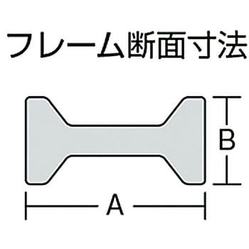 トラスコ中山/TRUSCO Lクランプ標準型 最大口開250mm×深さ120mm GLB250