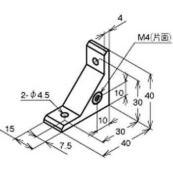 M4 ヘビーブラケット C-4015 タイプ NIC(エヌアイシ・オートテック)