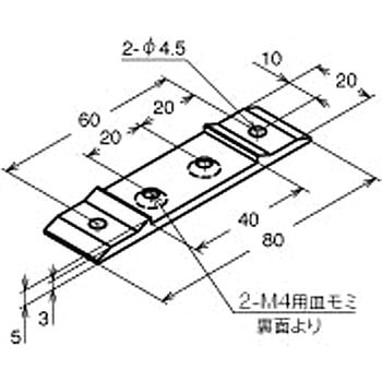 M4 フラットブラケット 4020 タイプ - NIC(エヌアイシ・オートテック)