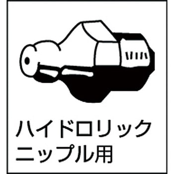 TRUSCO(トラスコ) 高圧グリスガン 100CC PH-100 2mvetro 高圧グリスガン PH-100（ストレートノズル仕様） | トラスコ中山