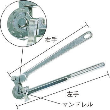 TRUSCO(トラスコ) チューブベンダー 8mm なましステンレス用 GFB-S8M 2mvetro GFB-S8M チューブベンダー(ステンレス用) TRUSCO 適合配管径8mm GFB
