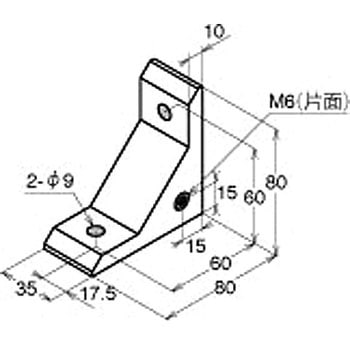 M8 ヘビーブラケット C-8035 タイプ NIC(エヌアイシ・オートテック)