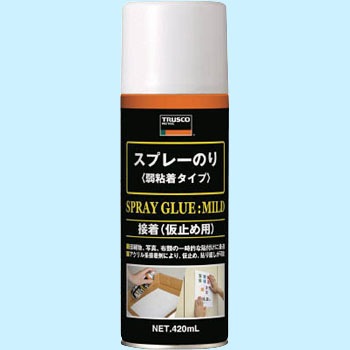 スプレーのり弱粘着タイプ TRUSCO