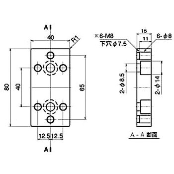 M8 エンドコネクタ 4080 タイプ NIC(エヌアイシ・オートテック)