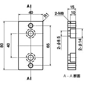 M8 コネクトアダプタ 4080 タイプ NIC(エヌアイシ・オートテック)