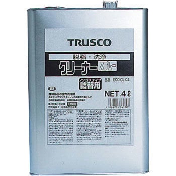 ECO-CL-C4 αクリーナー(原液) TRUSCO 1缶(4L) ECO-CL-C4 - 【通販