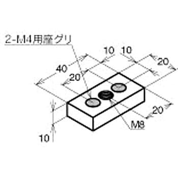 レベリングフットベース (M4) NIC(エヌアイシ・オートテック)