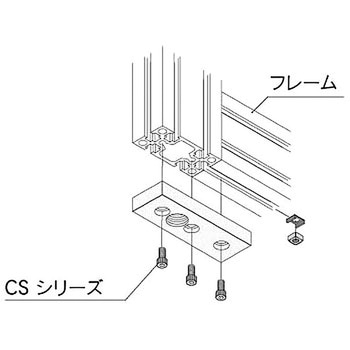 レベリングフットベース (M4) NIC(エヌアイシ・オートテック)