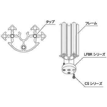 レベリングフットベース (M4) NIC(エヌアイシ・オートテック)