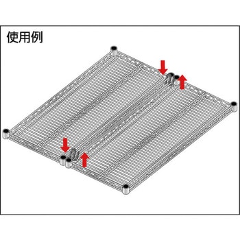 棚用連結金具(ステンレス) TRUSCO