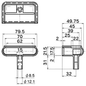 オイルパンキャップ (M6) - NIC(エヌアイシ・オートテック)