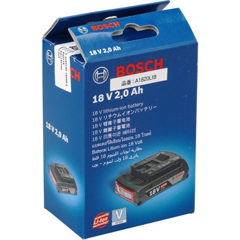 A1820LIB 18V リチウムイオン 1個 BOSCH(ボッシュ) 【通販サイトMonotaRO】