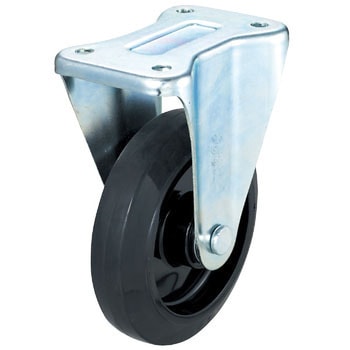 プレス製ナイロンホイールゴム車自在 TRUSCO