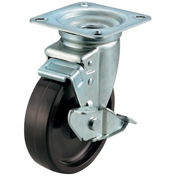 TYPBJB-100 耐熱性フェノール車(自在車)ストッパー付 TRUSCO 08420641