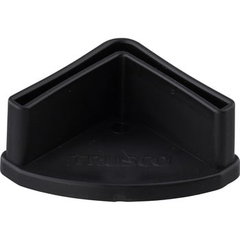 VP40 棚部材 樹脂ベース40mm用 TRUSCO ブラック色 - 【通販モノタロウ】