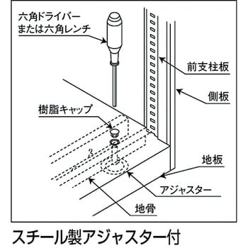 302CF バンラックオープン書庫 TRUSCO 幅900mm奥行450mm高さ900mm