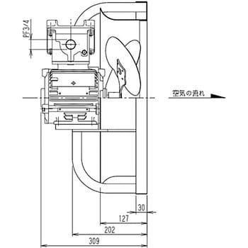 スイデン Suiden SCF-40D1 有圧換気扇 SCF40D1-