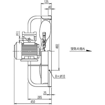 SCF-75D1 有圧換気扇 1個 スイデン 【通販サイトMonotaRO】