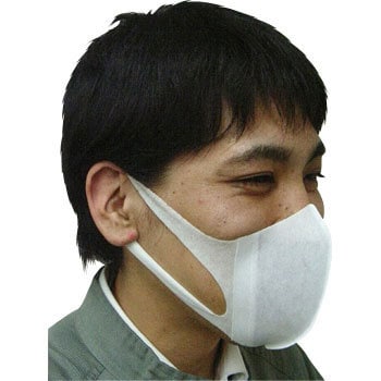 超立体マスク ふつうサイズ 白 100枚入 4個セット m5612-4-H