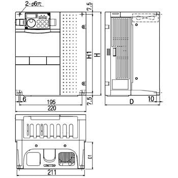 インバータ FREQROL-A700シリーズ