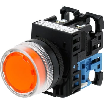 照光押しボタンスイッチ AR22シリーズ 透明フルガード形(Φ24) 富士電機