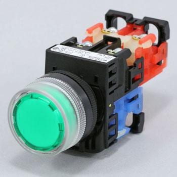 照光押しボタンスイッチ AR22シリーズ 透明フルガード形(Φ24) 富士電機