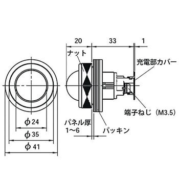 Φ30 表示灯 DR30シリーズ(ドーム形) 富士電機