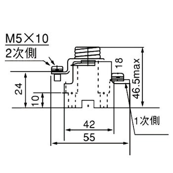 栓形ヒューズ ヒューズベース