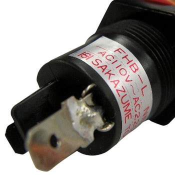 ヒューズホルダー 溶断表示カバー付 坂詰製作所