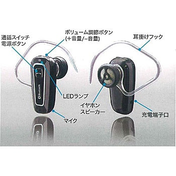 Bl 34 Bluetooth3 0イヤホンマイクusb 1個 カシムラ 通販サイトmonotaro