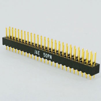 基板対電線接続用コネクタ PSシリーズ オープンピンヘッダ用 ストレートスルーホールタイプ JAE(日本航空電子工業)