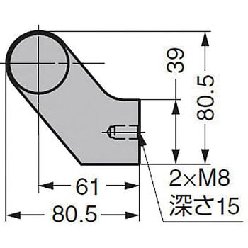 デザインハンドルMDH型 スガツネ(LAMP) 取手・引手 【通販モノタロウ】