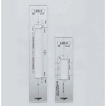 ラプコンドアダンパー用加工治具 LDD-V-TMP型 LAMP(スガツネ工業)