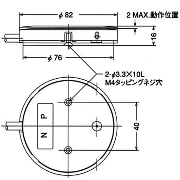 フットスイッチ H形シリーズ オジデン(大阪自動電機)