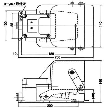 フットスイッチ SM2KS形シリーズ