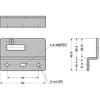 EXCELOCK引出用受座 XL-ESD LAMP(スガツネ)