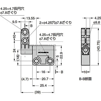 トルクヒンジ RT型 LAMP(スガツネ)
