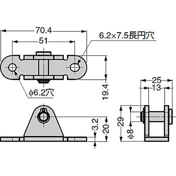 ブラケット 023083 LAMP(スガツネ工業)