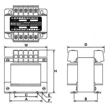 単相 中華のおせち贈り物 複巻 変圧器 PD-Eシリーズ 静電シールド付 最安値