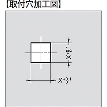 結束バンド用クリップ 214-0107-51型 - LAMP(スガツネ工業)