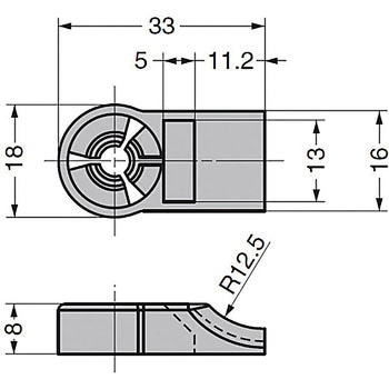 結束バンド用クリップ 214-0111-51-00000 LAMP(スガツネ工業)