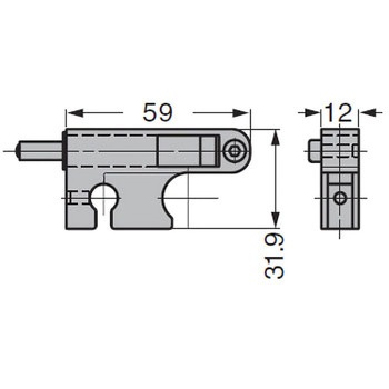 AS高剛性キャビネットシャッター部品 LAMP(スガツネ工業)