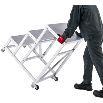 DB-HC ライトステップ用背面キャスター 長谷川工業 1セット(2個) DB-HC