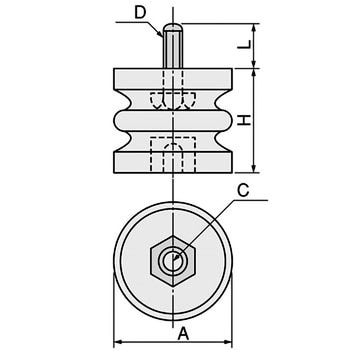 サポーター(低圧機内導体絶縁支持台) 篠原電機