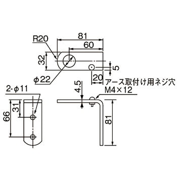 LED中型積層信号灯 LMS型