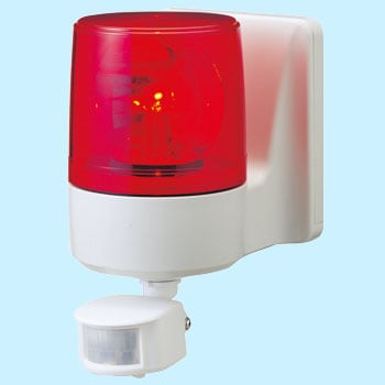 壁面取付けセンサ付き回転灯 WKS-A型 パトライト(PATLITE) 標準回転灯 